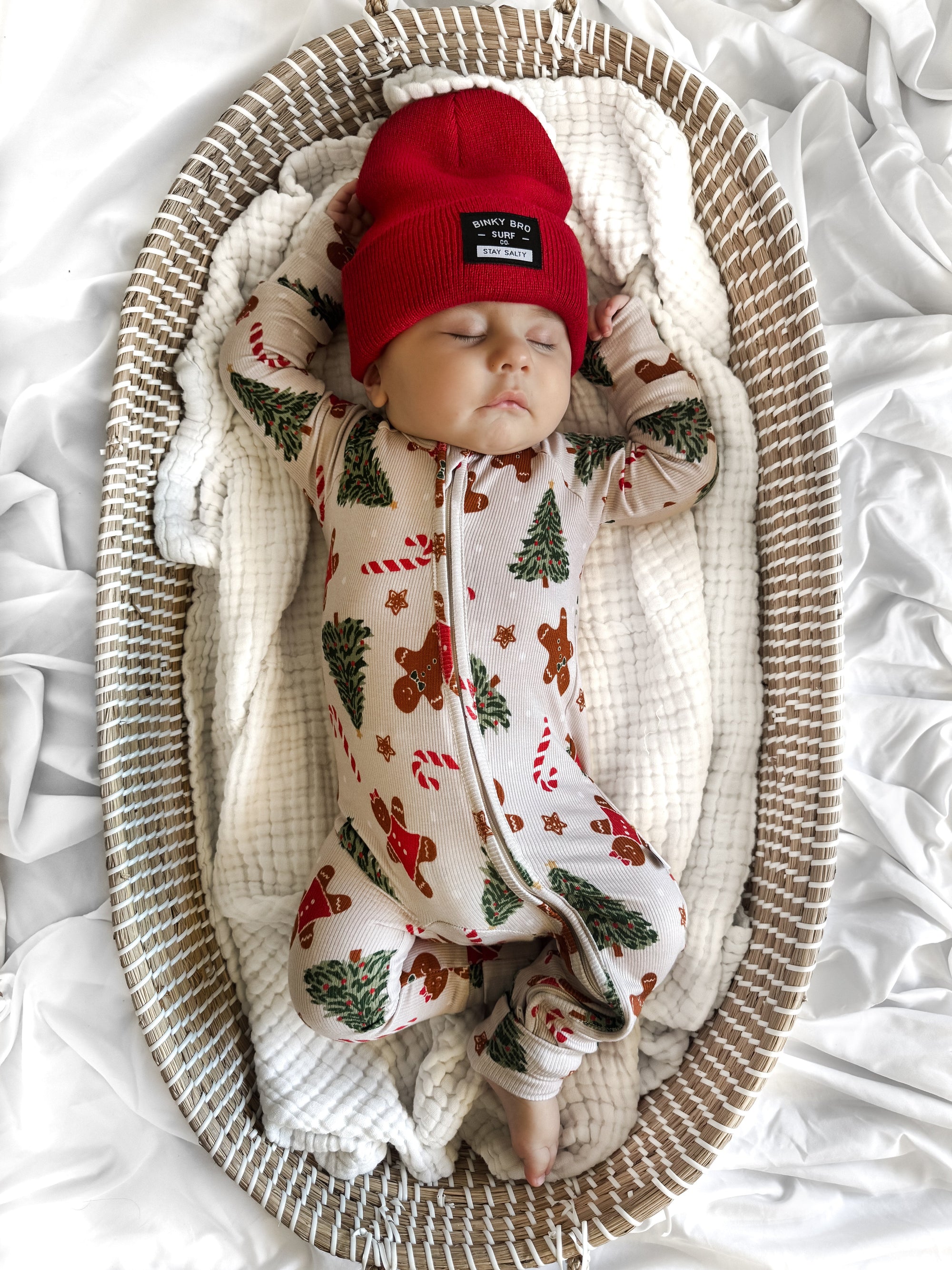 Bamboo Zip Romper | Cookie Crew