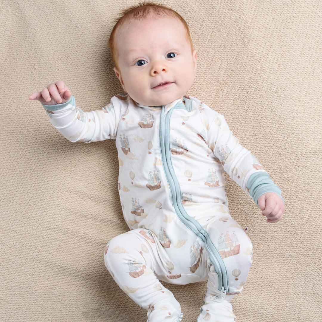 bamboo sleepers, bamboo baby sleepers, bamboo zip sleepers, bamboo baby clothes, bamboo baby pajamas