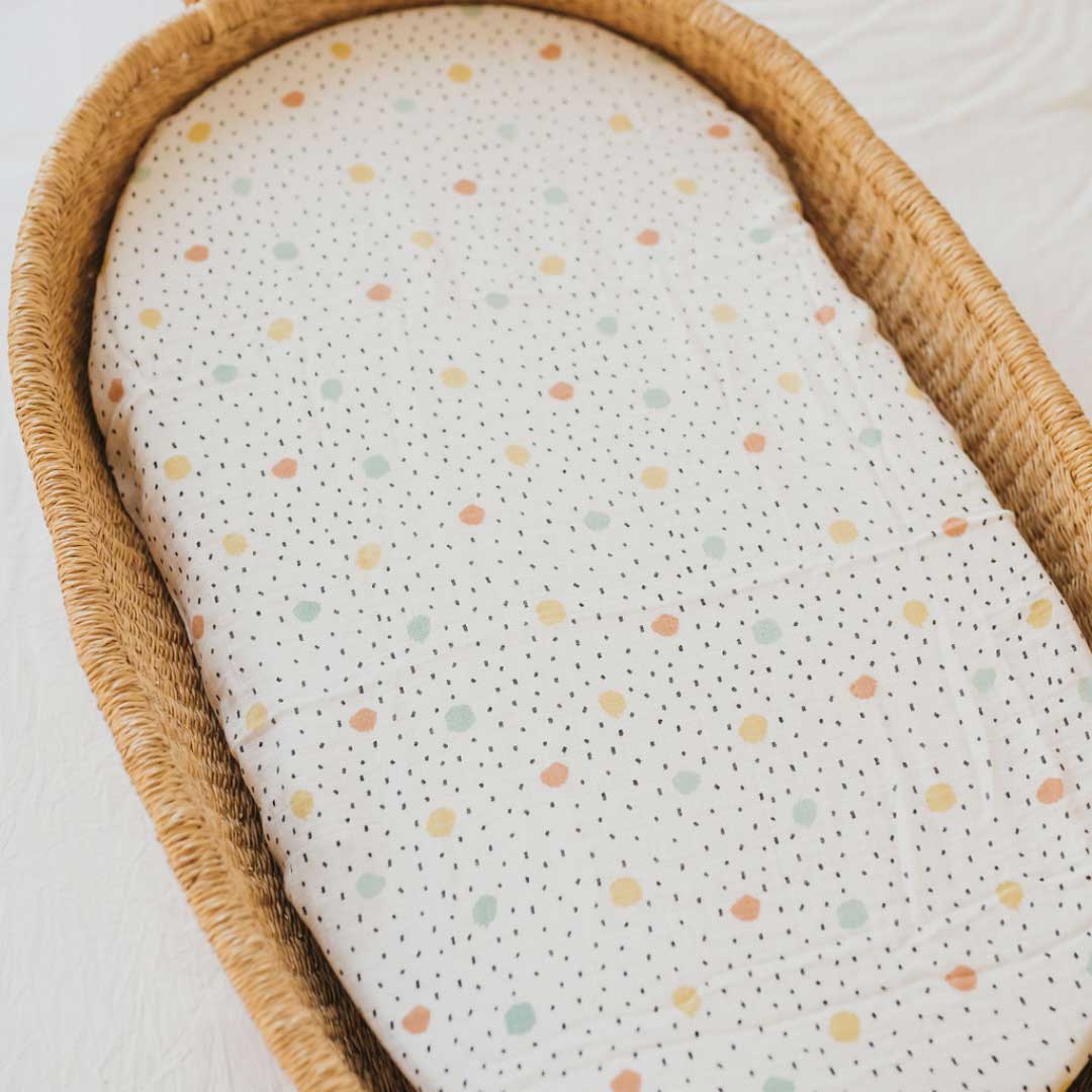 Bamboo Muslin Swaddle - Pastel Dash