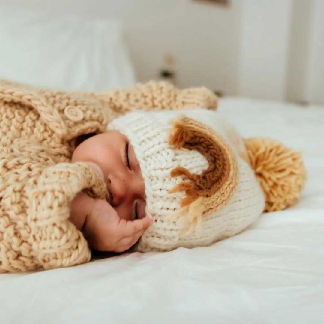 Gold Rainbow Baby Hat