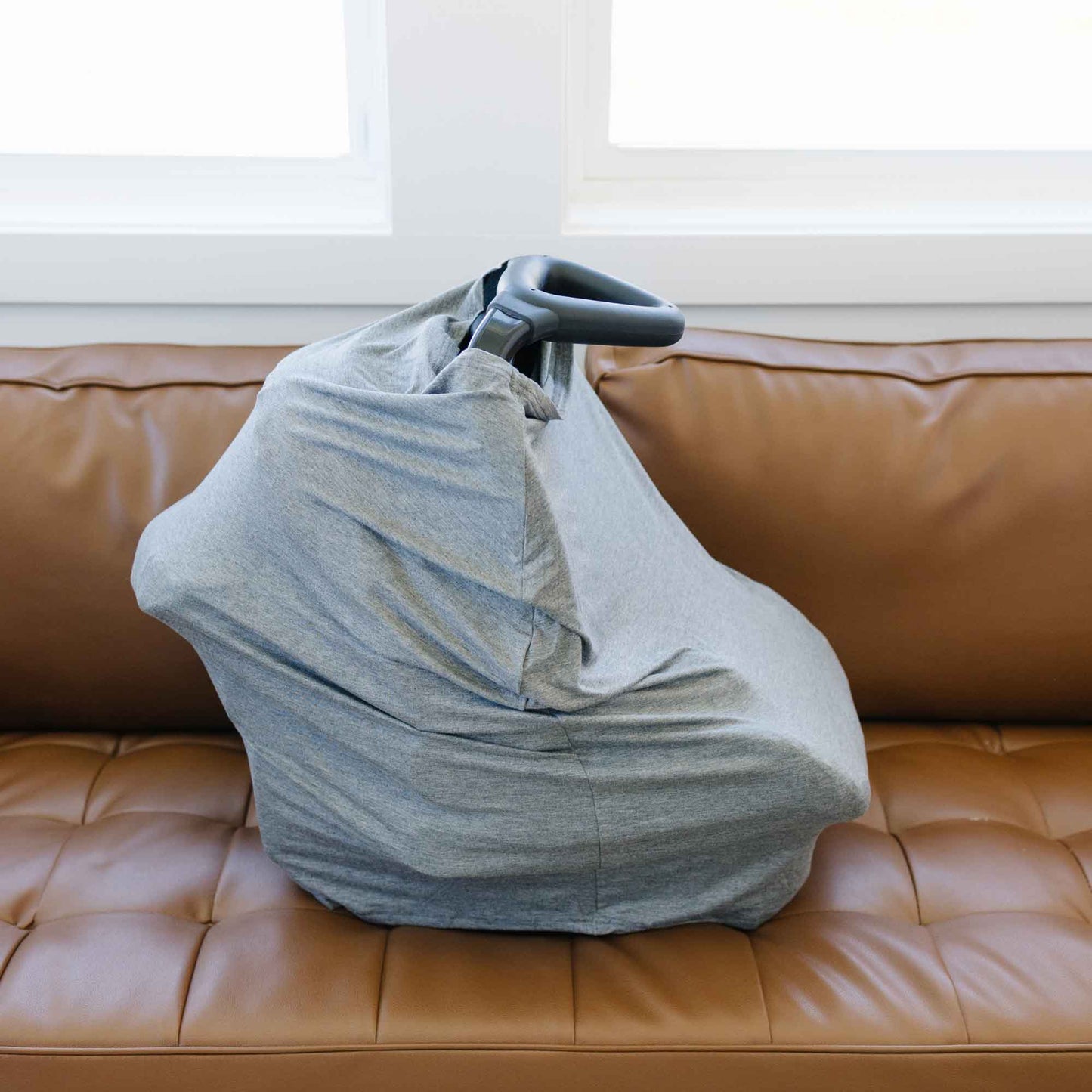 heather grey car seat cover, solid gray nursing cover, grey shopping car cover, stroller cover