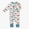 Bamboo Zip Romper | Boards & Buses