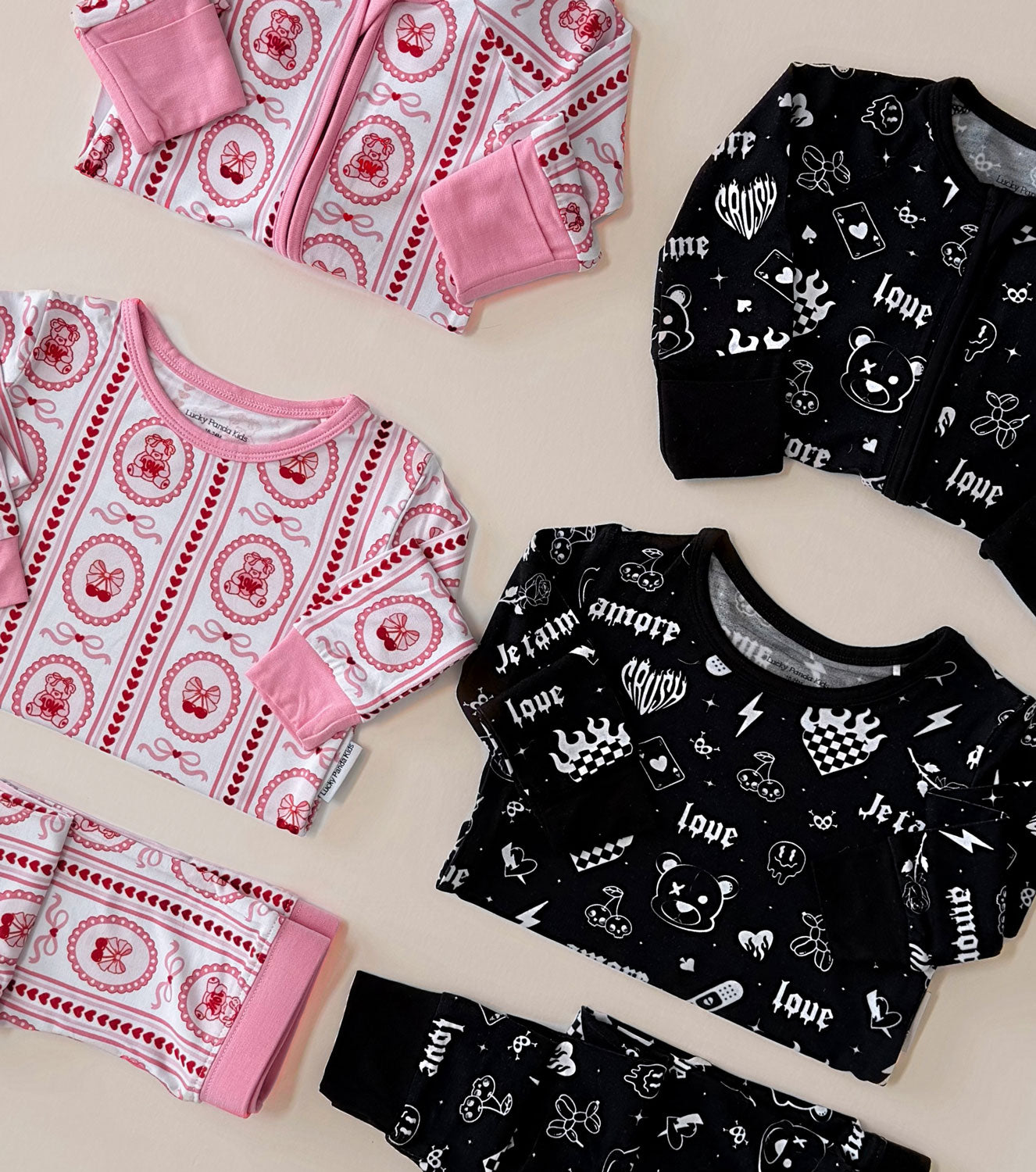 Bamboo Zip Romper | Wild Heart – Dolly Lana