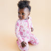 Bamboo Zip Romper | Cowgirl