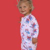 Bamboo Zip Romper | USA Boots N' Bows