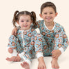 Bamboo Zip Romper | Smiley Baseball