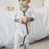 Bamboo Zip Romper | Keep Calm and Carrot On