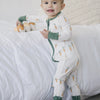 Bamboo Zip Romper | Keep Calm and Carrot On