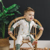 Bamboo Zip Romper | Keep Calm and Carrot On