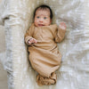 Organic Cotton Ribbed Knot Gown | Cafe