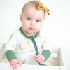 Bamboo Zip Romper | Keep Calm and Carrot On