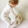 Bamboo Zip Romper | Keep Calm and Carrot On