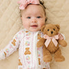 Bamboo Zip Romper | Honey Bear