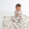 Bamboo Zip Romper | JJ Musical Melon
