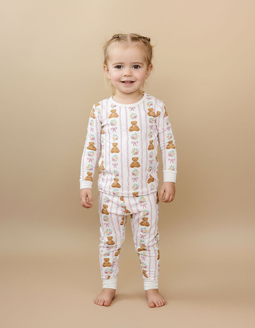 Two-Piece Pajama Set | Honey Bear