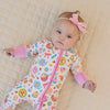 Bamboo Zip Romper | Breakfast Whimsy
