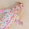 Bamboo Zip Romper | Breakfast Whimsy