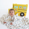 Bamboo Zip Romper | JJ Musical Melon