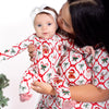 Bamboo Zip Romper | Cozy Christmas
