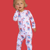 Bamboo Zip Romper | USA Boots N' Bows