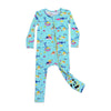 Bamboo Zip Romper | Baby Shark