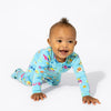 Bamboo Zip Romper | Baby Shark