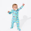 Bamboo Zip Romper | Baby Shark