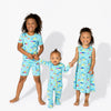 Bamboo Zip Romper | Baby Shark