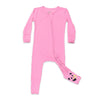 Bamboo Zip Romper | Bubblegum Pink