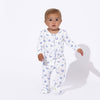 Bamboo Zip Romper | Butterfly