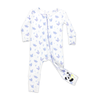Bamboo Zip Romper | Butterfly