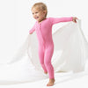 Bamboo Zip Romper | Bubblegum Pink