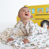 Bamboo Zip Romper | JJ Musical Melon