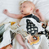 Muslin Swaddle Blanket | Butterfly Collector