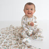 Bamboo Zip Romper | JJ Musical Melon