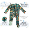 Zippered Footie | Wild West