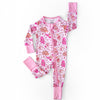 Bamboo Zip Romper | Cowgirl