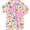 Bamboo Zip Romper | Breakfast Whimsy