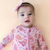 Bamboo Zip Romper | Cowgirl