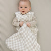 1.0 TOG Sleep Sack | Taupe Checkered Bamboo