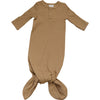 Organic Cotton Ribbed Knot Gown | Cafe