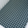 Muslin Crib Sheet | Navy Plaid