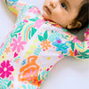 Zippered Footie | Rainbow Daisy Baby