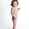 Valentine's Day XOXO Bamboo Newborn Zipper Pajamas Sleepers