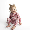 Valentine's Day XOXO Bamboo Newborn Zipper Pajamas Sleepers
