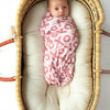 Stretchy Swaddle Blanket | Valentine's Day XOXO