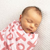Stretchy Swaddle Blanket | Valentine's Day XOXO