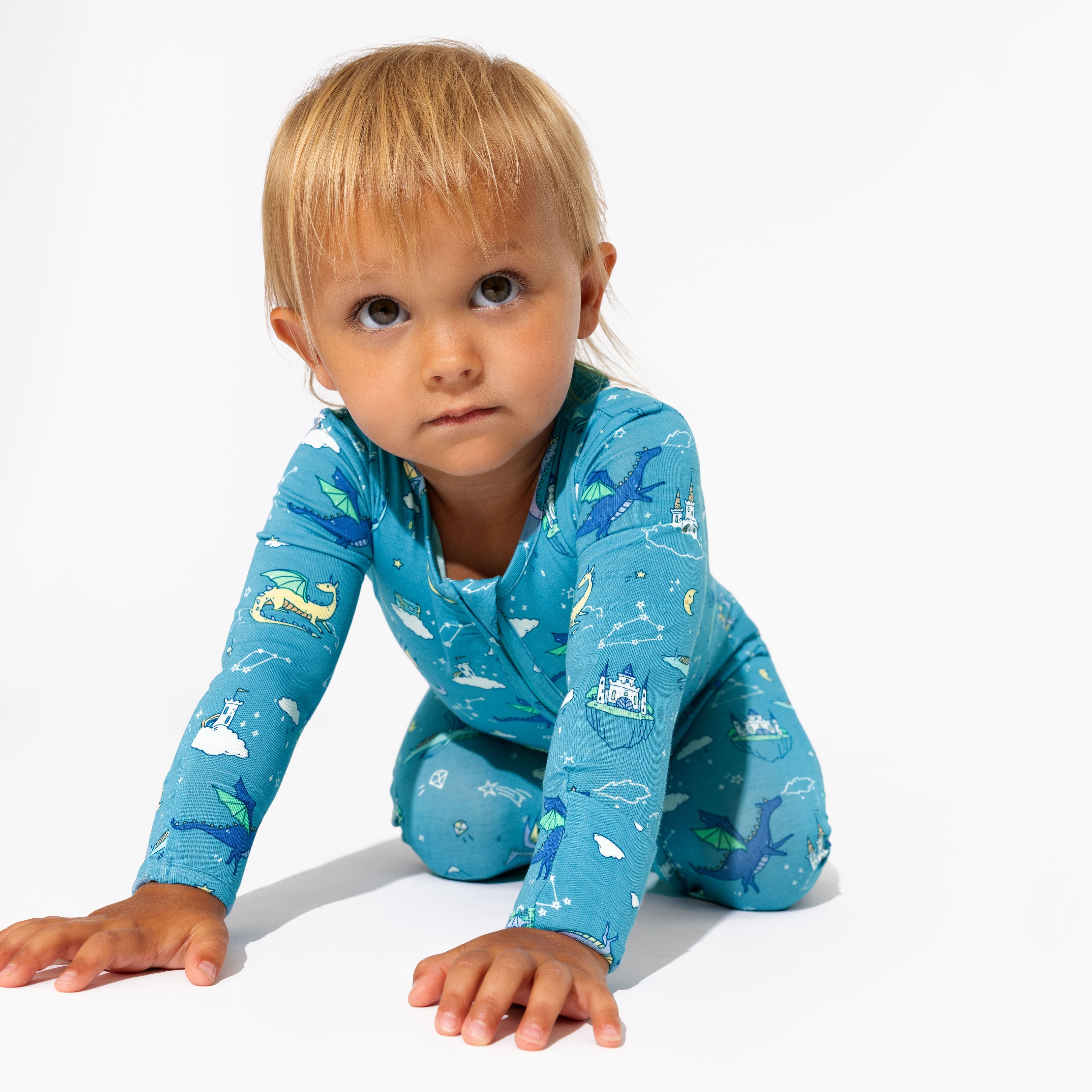 Bamboo Zip Romper | Dragon Dreams – Dolly Lana