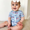 Bamboo Shorty Pajamas | Cherry Gingham