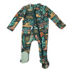 Zippered Footie | Wild West